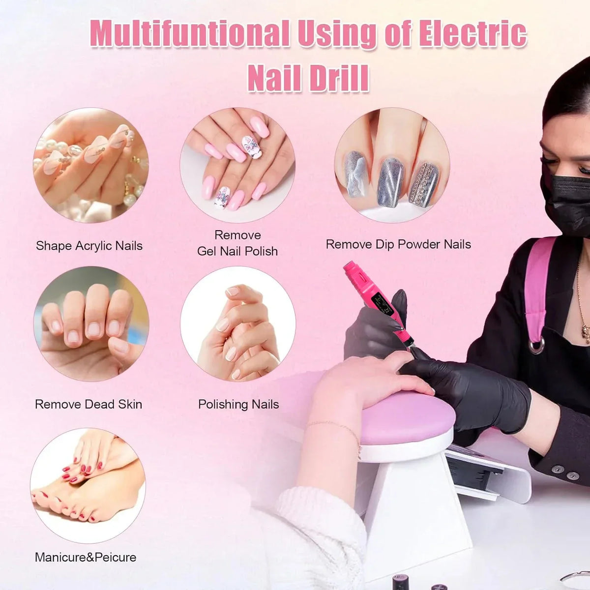 Electric Nail Drill Machine – photo 5