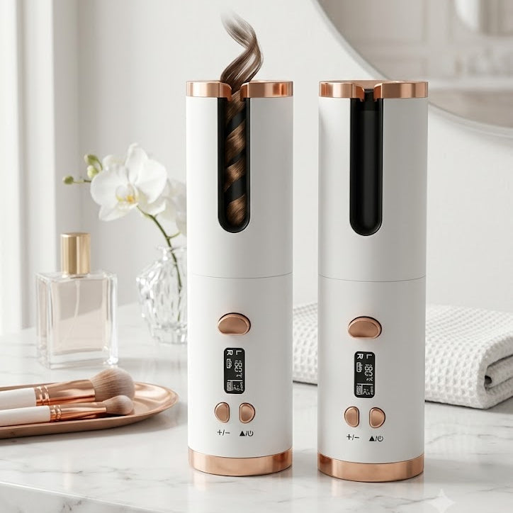 Automatic Hair Curler | Electric Rotating Curling Iron | Hands-Free Hair Styling Tool